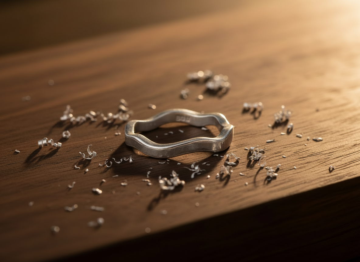 Waves 925 Sterling Silver Ring