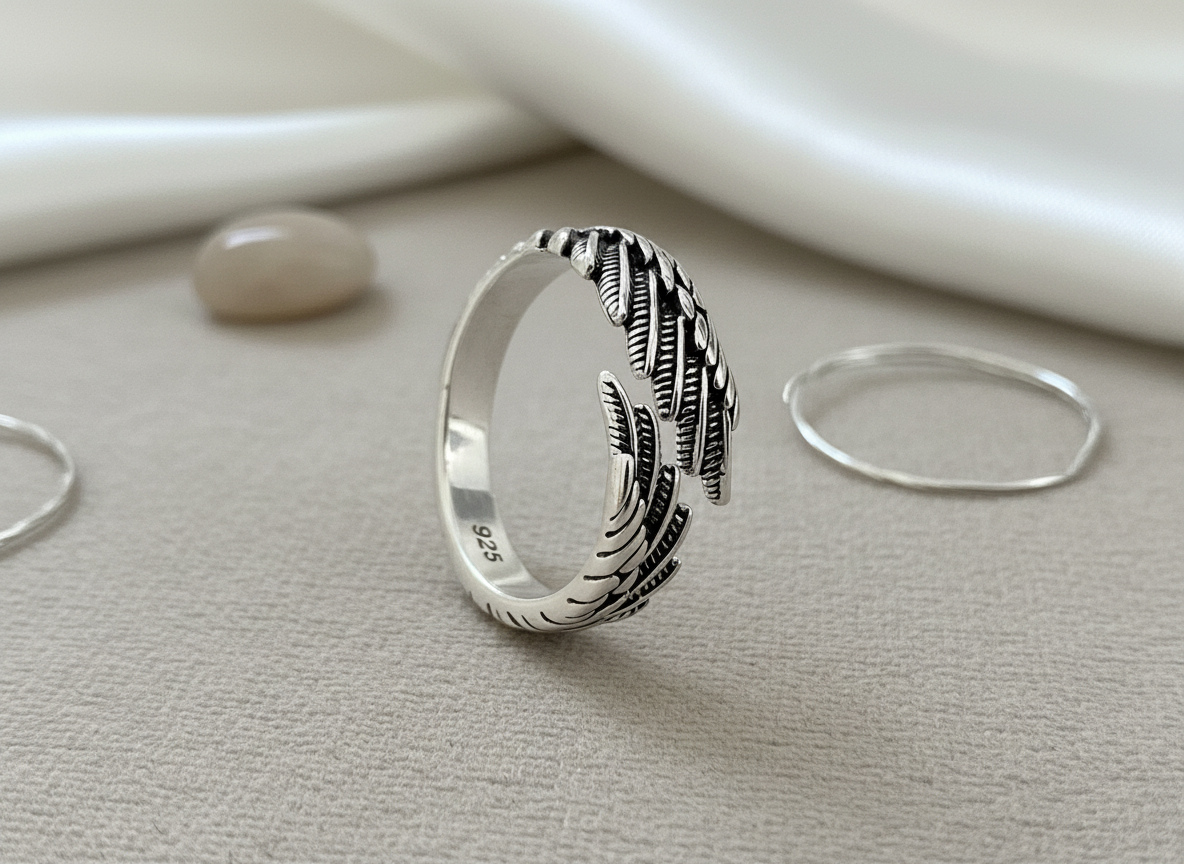 Wings 925 Sterling Silver Ring