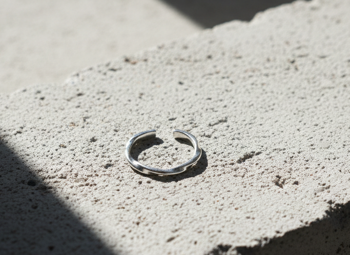 Twisted Wire 925 Sterling Silver Ring
