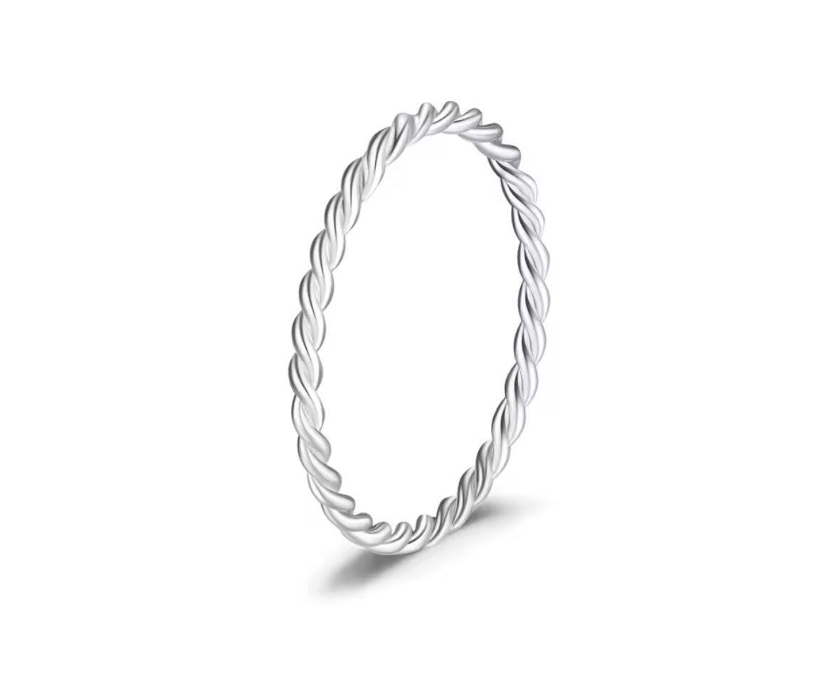 Stacking Rings 925 Sterling Silver