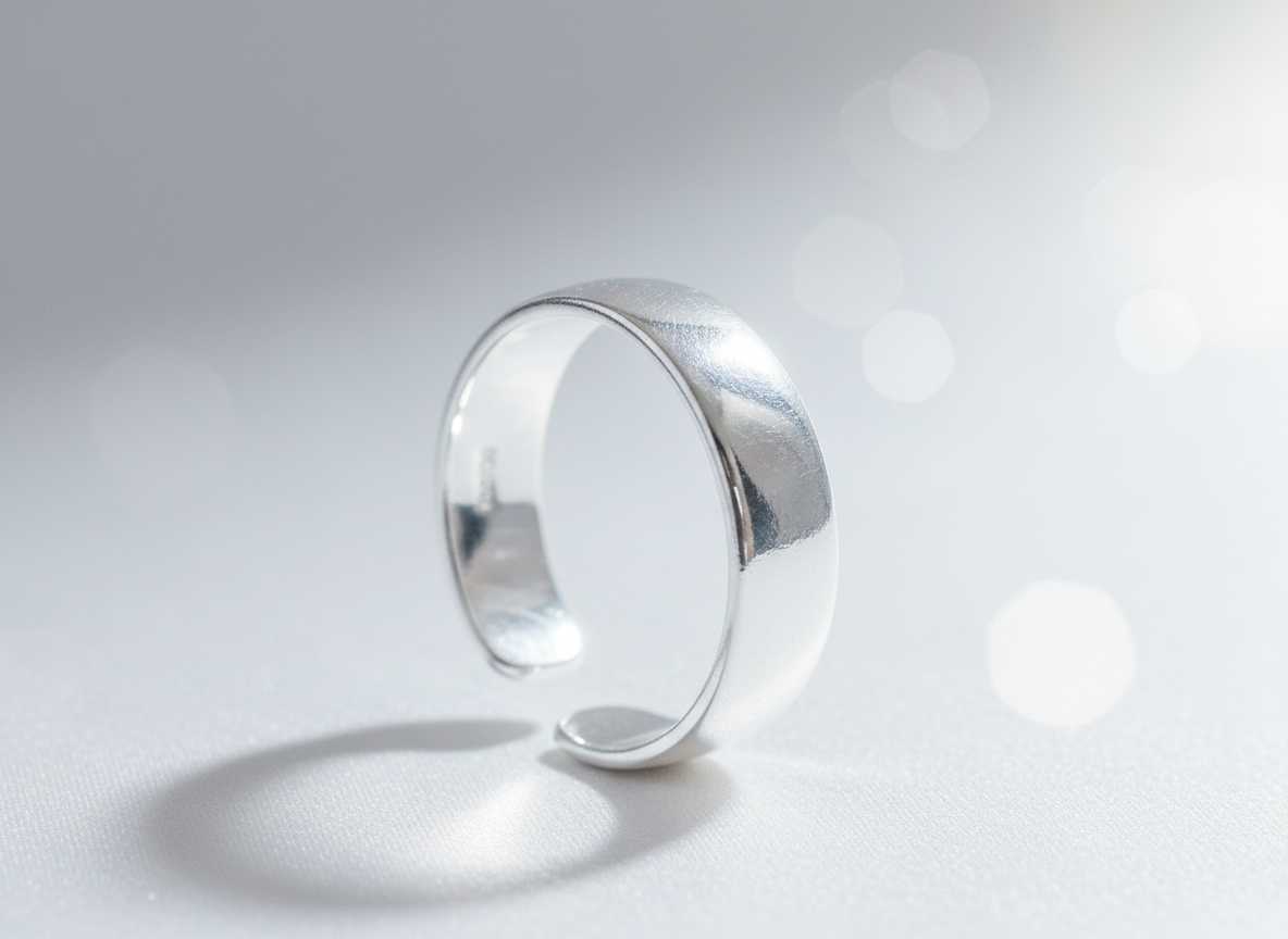 Open Cuff 925 Sterling Silver Ring