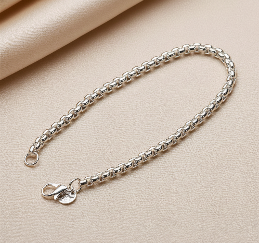 Lustre Classic Chain Bracelet 925 Sterling Silver